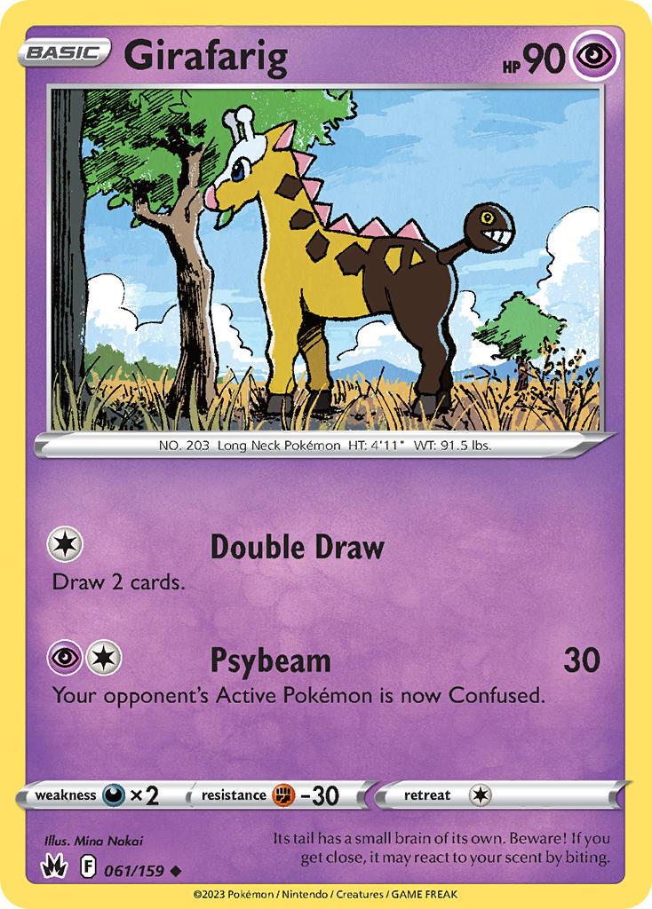 Girafarig - 061/159 - Scroll and Circuit Games